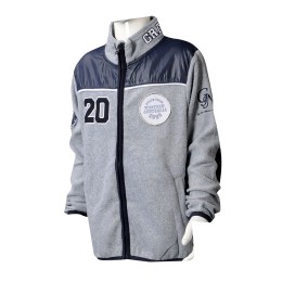 Z510 large number of customized gray sweater coats Customized zipper embroidered sweater coats Sweater coats Garment factory 100% polyester Z510 large number of customized gray sweater coats Customized zipper embroidered sweater coats Sweater coats Garment factory 100% polyester